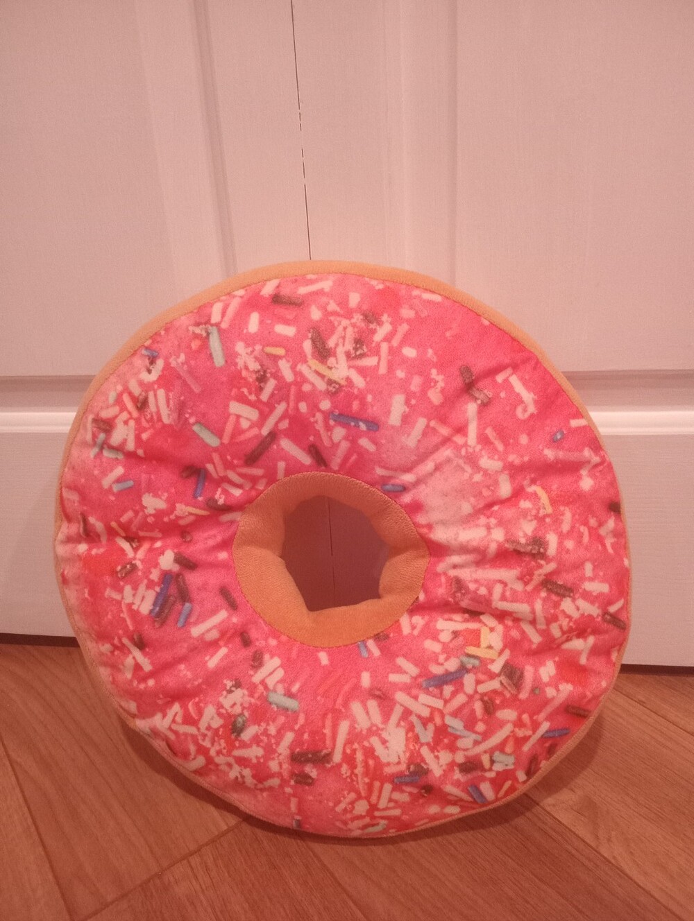 Pink Donut Pillow